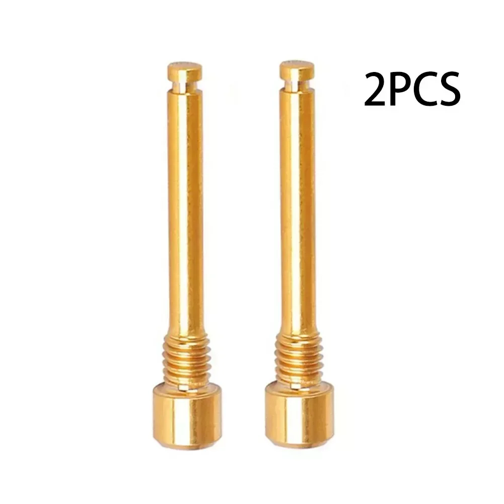 Фото 2 шт. титановые резьбовые винты-вставки для гидравлических дисковых тормозов велосипеда, аксессуары для велоспорта №4
