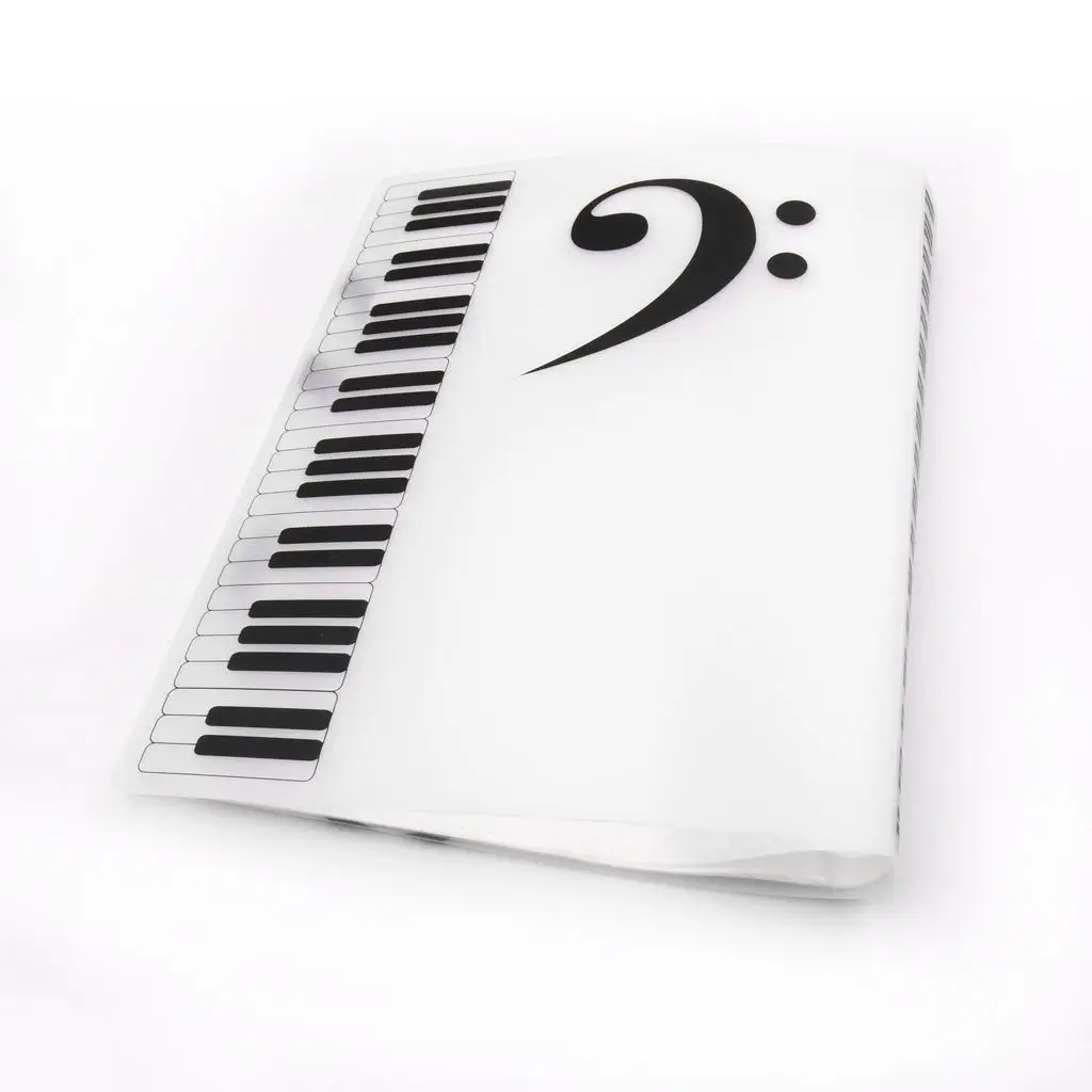 

Document Storage Holder File Sheet Folder Paper File PVC Plastic Safer White
