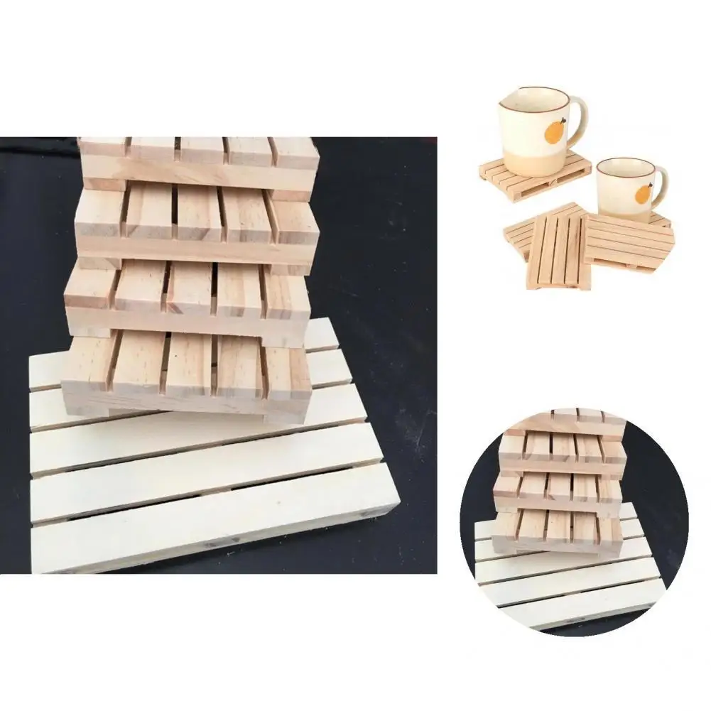 Долговечные универсальные деревянные подставки для поддонов без заусенцев