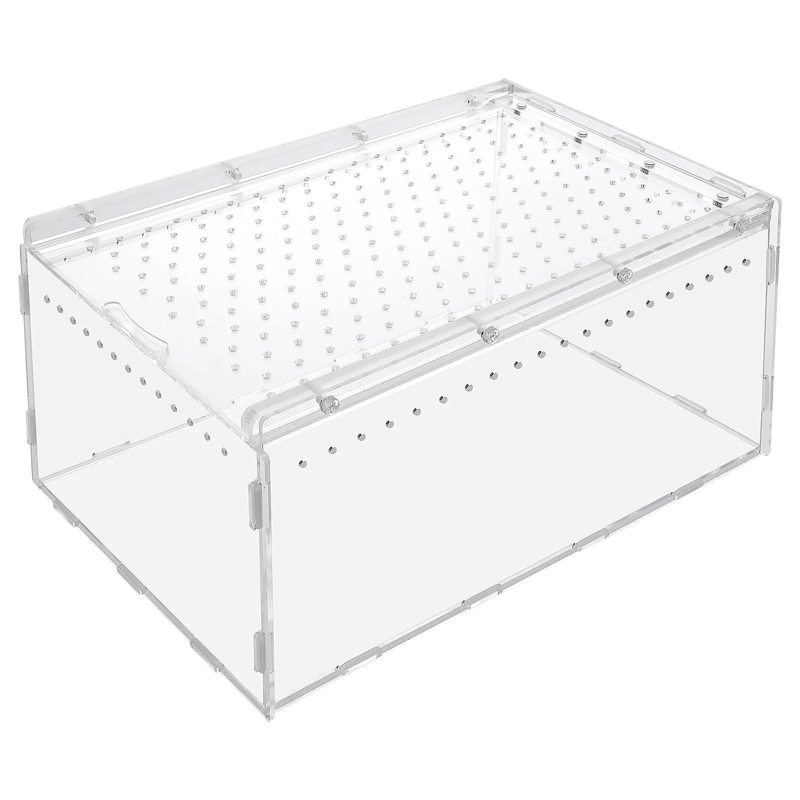 

Reptile Box Terrarium Tank Cage Hide Breeding Turtle Habitat Insect Enclosure Hammock Glass Butterflyspiderlizard Hideouts Gecko
