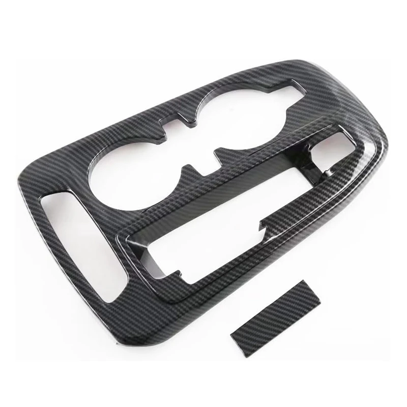 

Car Center Console Gear Shift Panel Cover Trim For Chevrolet Trax Seeker 2023 2024 Replacement Accessories (ABS Carbon Fiber)