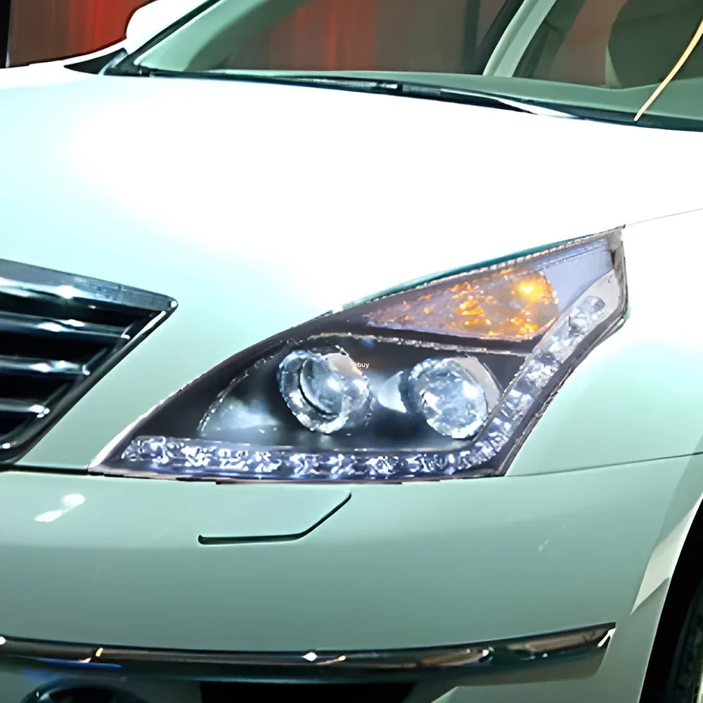 Фото Автомобильные фары для Nissan Altima 2008-2012, светодиодные передние лампы автомобиля в сборе, обновление, высокое качество, 2 линзы проектора, инструменты, аксессуары №5