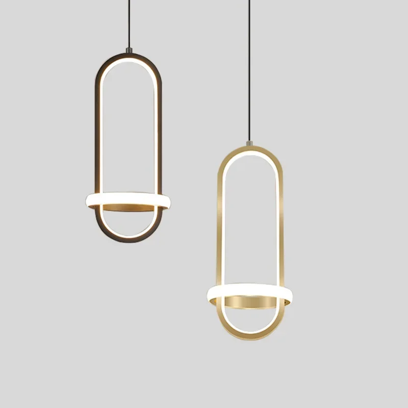 

Nordic Bedroom Bedside Table Minimalist Small Droplight Modern Minimalist Bar Lamp Designer Ins Internet Celebrity Long Line