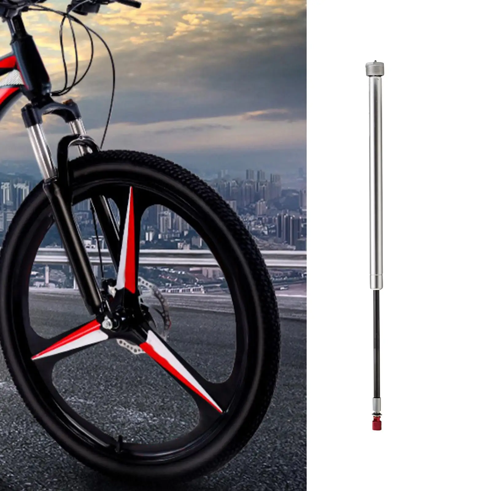

Front Fork Repair Rod Bike Suspension Fork Quality 32mm Durable Sturdy Easy Installation Air Damping Rod for Mountain Bike