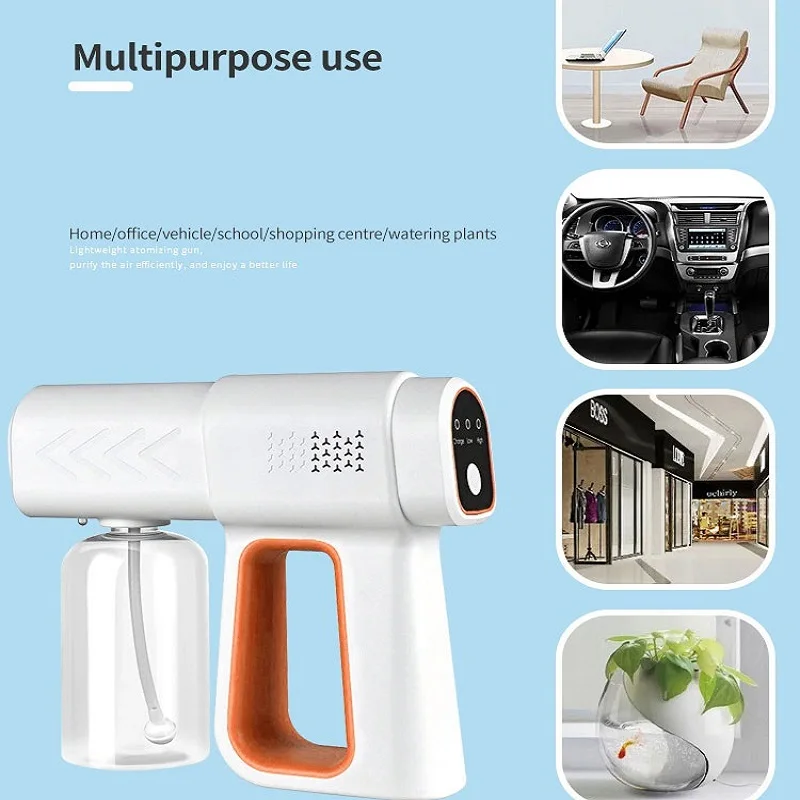 Профессиональный ручной Электрический нано-распылитель 380 мл беспроводной