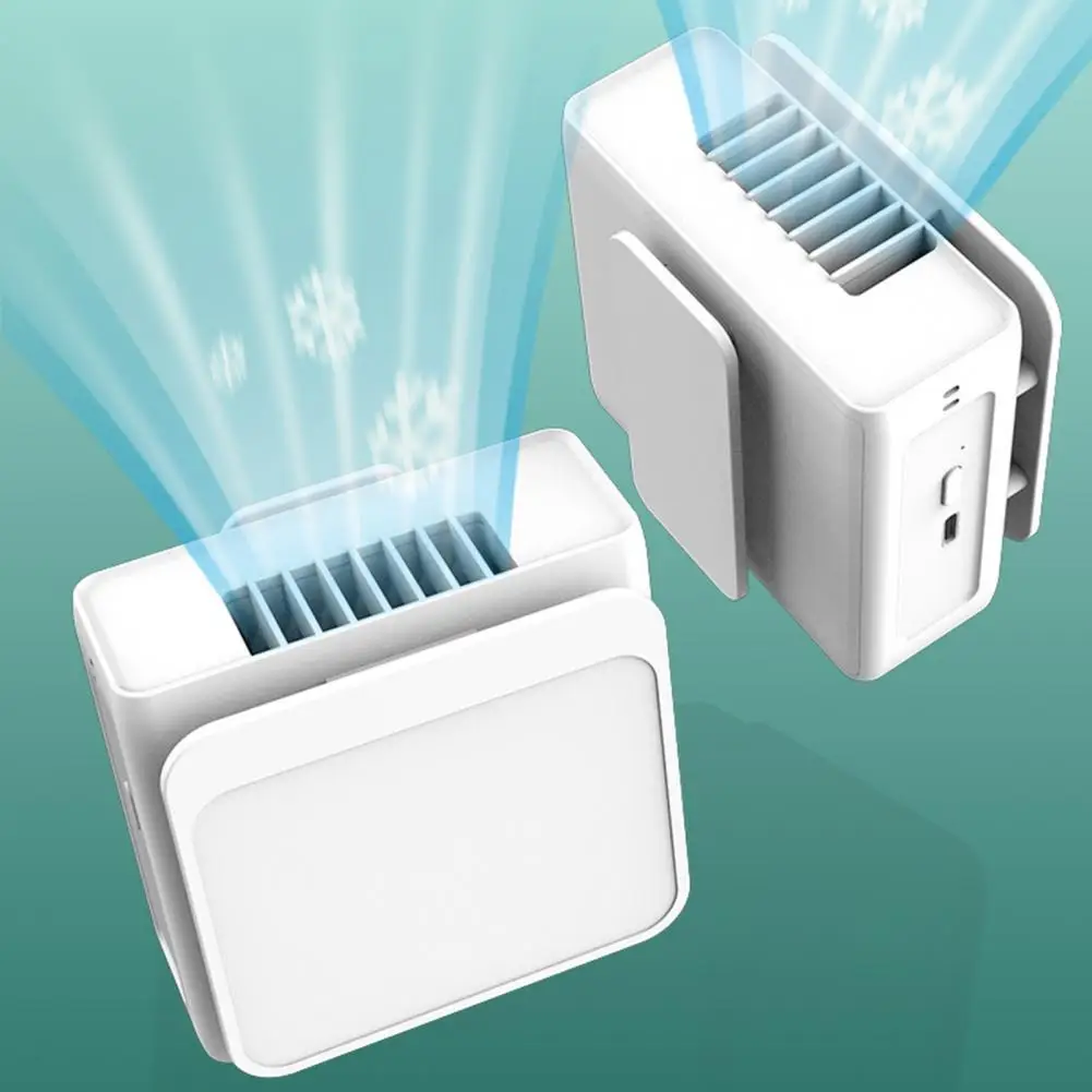 

Портативный подвесной мини-вентилятор на талию, охлаждающий кондиционер из АБС-пластика, подвесной шейный USB-перезаряжаемый переносной эле...