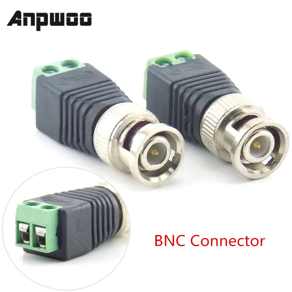 

10 шт. 12 В постоянного тока штекер постоянного тока Гнездовой разъем BNC штекер CCTV кабель питания постоянного тока 2,1x5,5 мм Штекерный адаптер BNC для светодиодной ленты