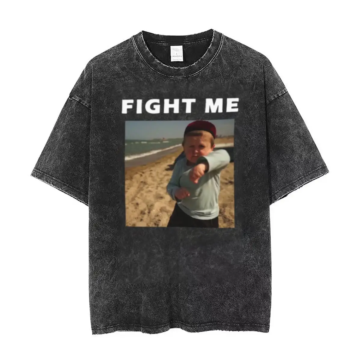 

Hasbulla Magomedov Washed T Shirts Streetwear Hip Hop Vintage T-Shirts Tees Tops for Men Women Short Sleeve Street Summer
