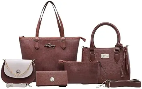 

3 Bolsas Feminina Grande + Media + Baú