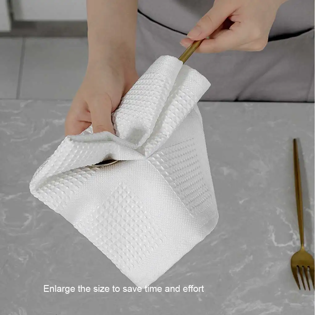 

Home Washcloth Table Wiper Cleaning Supplies Microfiber Softness Washable Convenience Cutlery Wipers Wiping Rag