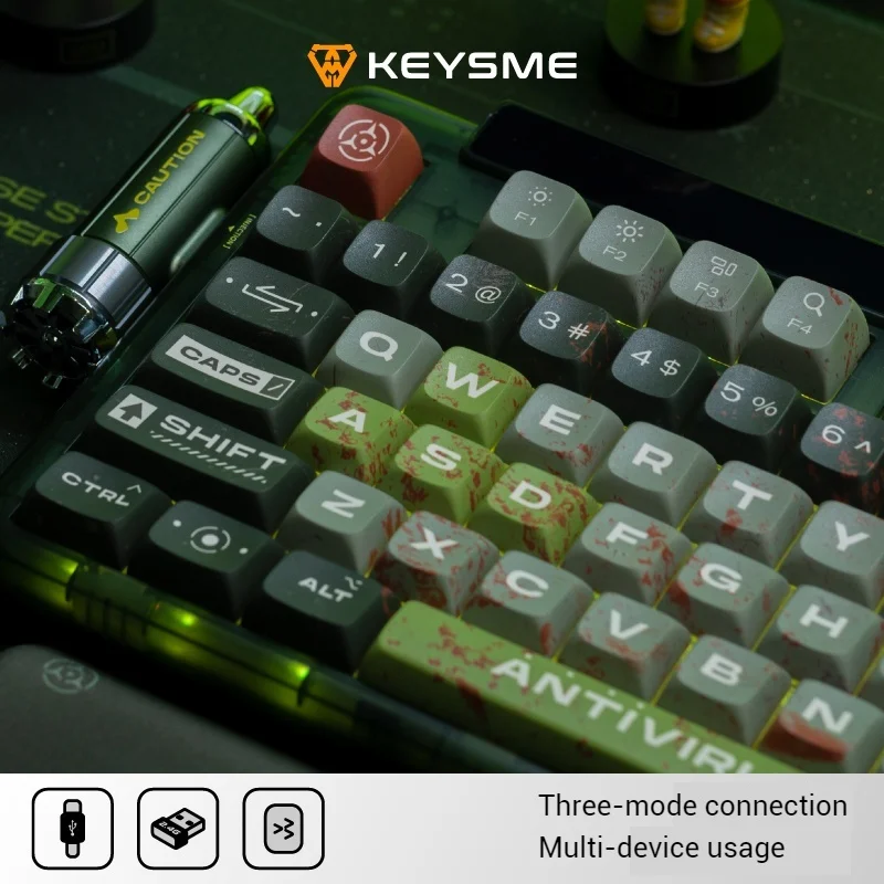 Прокладка Keysme Ghost Ship индивидуальная механическая клавиатура E Sports 2 4 г