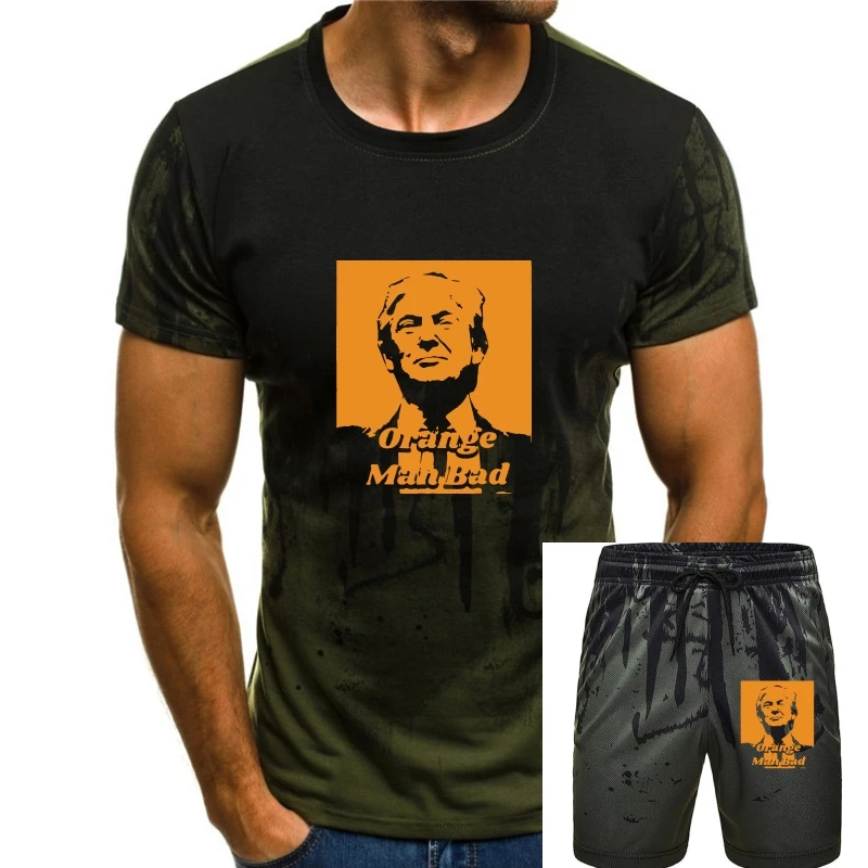 

Donald Trump Orange Man Bad NPC Meme Diversity Black T-Shirt Size S-5XL