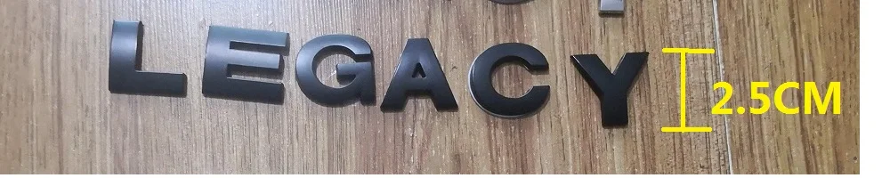 

Наклейка на заднюю панель автомобиля с надписью, эмблема, наклейка на переднюю крышку двигателя, наклейка, Стайлинг для Subaru LEGACY