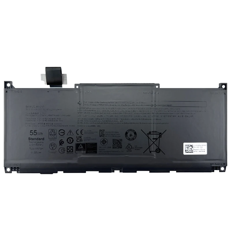 Аккумулятор MN79H для ноутбука DELL XPS 13 Plus 9320 i5 93204K 0J7H5M J7H5M 11 55 в Вт/ч 4524 мАч