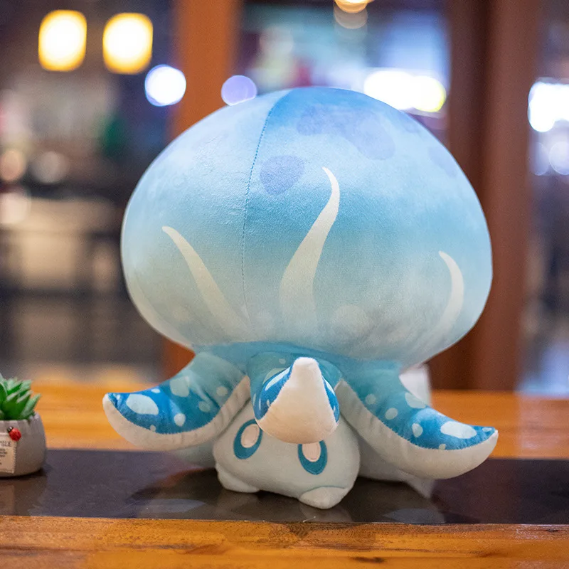 

Genshin Impact Fungus Plush Doll Animation Derivatives Genshin Impact Fungus Schoolbag Pendant Plushie Doll Gifts For Children