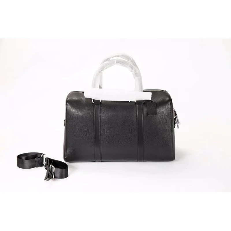 

Новая высококачественная дорожная сумка Taipan из мягкой натуральной кожи, Мужская черная кожаная повседневная сумка-тоут MB 2022