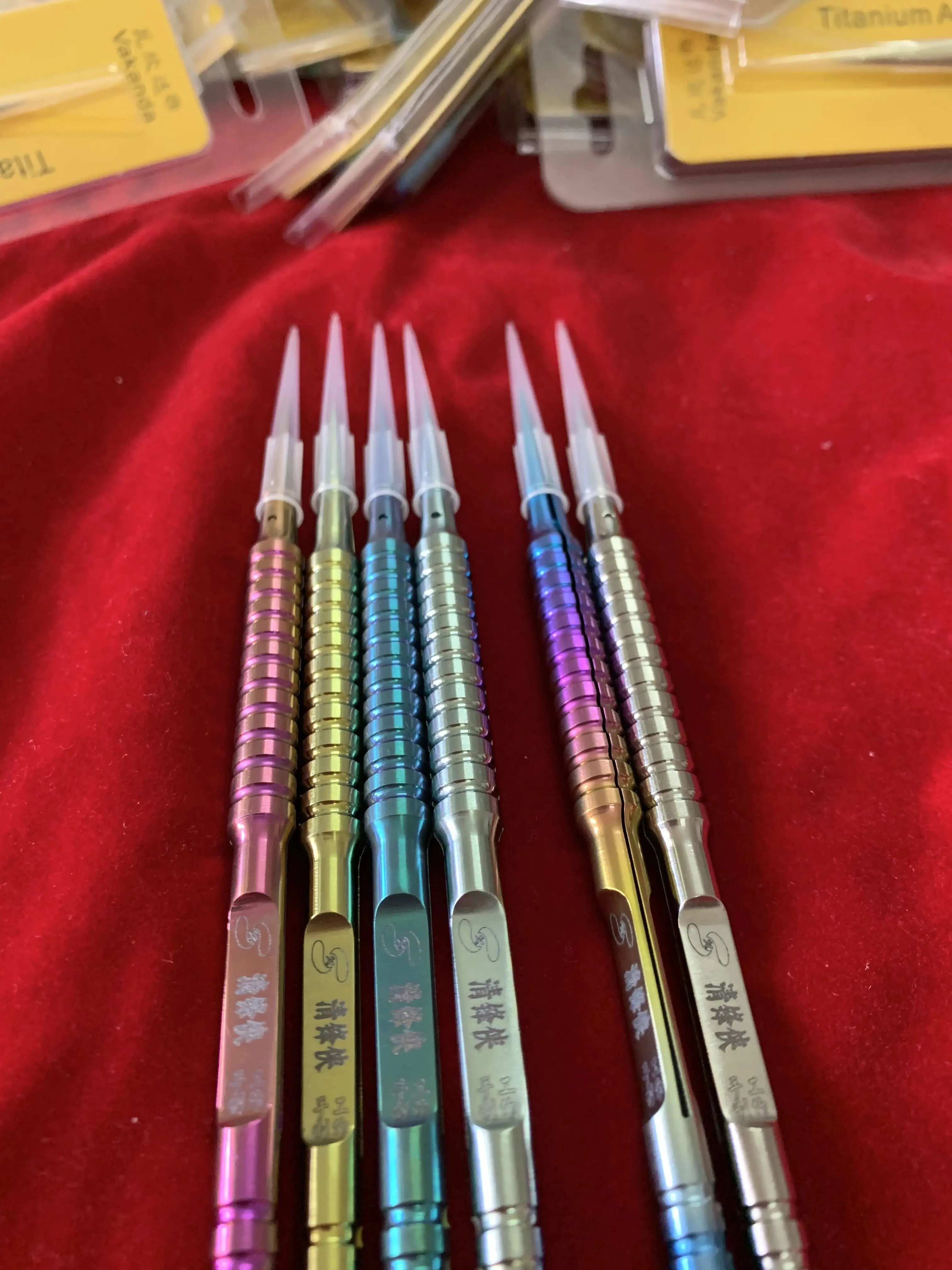 

Original High Precision Suture Step With Hole Non-slip Tweezers For Disassembly And Mobile Phone PCB IC/ Titanium Alloy model