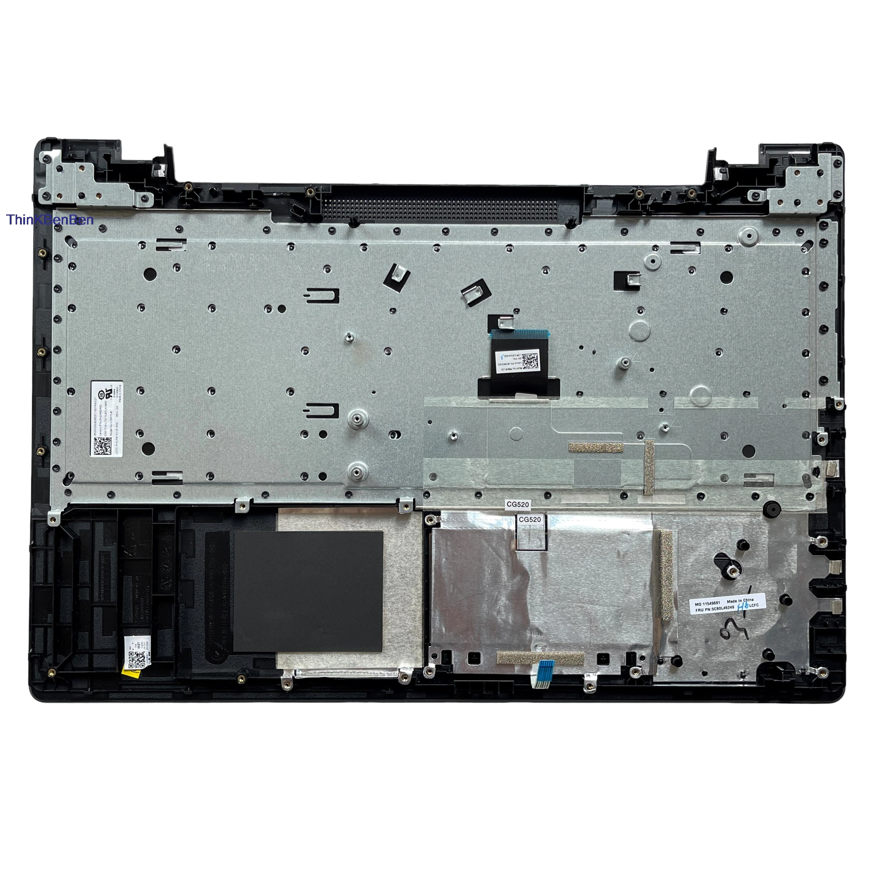 Французский арабский черный верхний чехол для клавиатуры упор рук Lenovo Ideapad 110 15