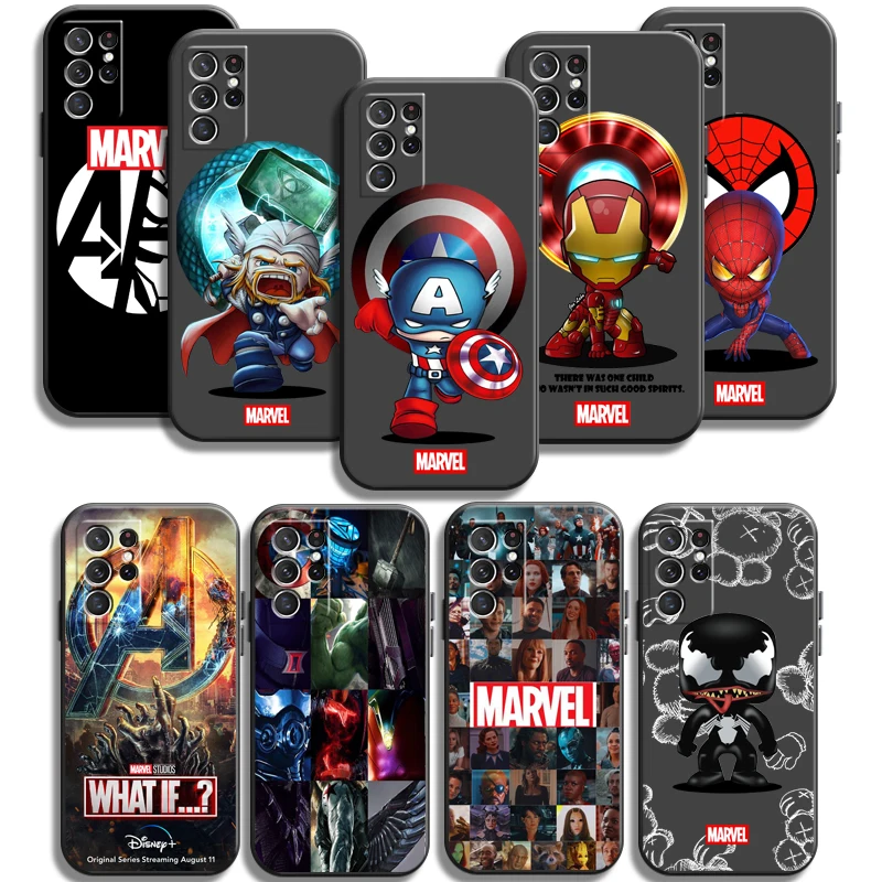

Marvel Avengers Phone Cases For Samsung Galaxy A31 A32 4G A32 5G A42 5G A20 A21 A22 4G 5G Back Cover Funda Carcasa Soft TPU