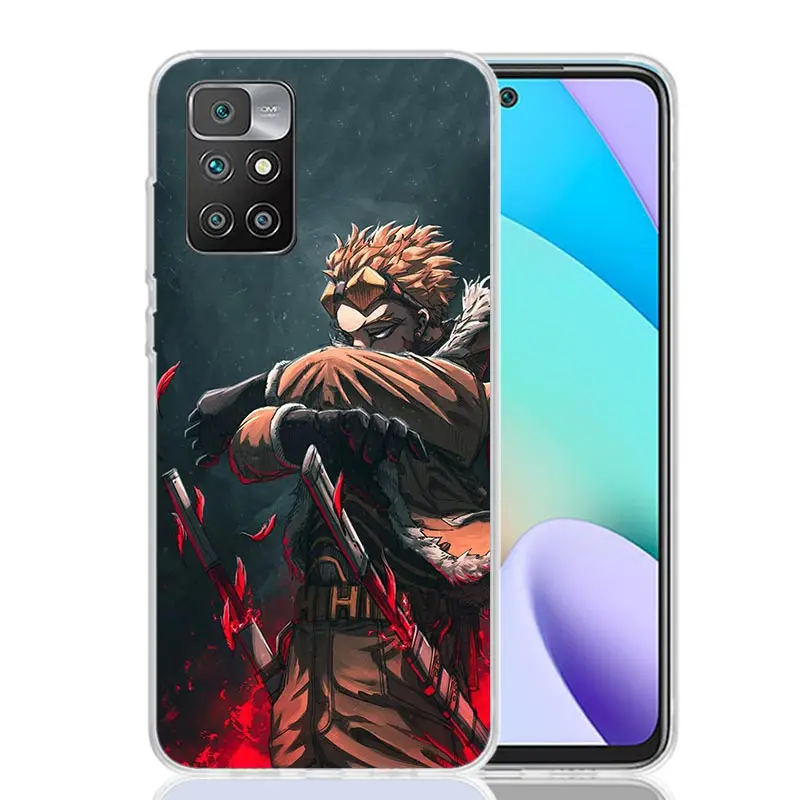 Чехол для телефона Hawks MHA My Hero A-Academy Xiaomi Redmi 12C 12 10C 10A 10 9C 9A 9T 9 8A 8 7A 7 6A 6 Pro K70 K60 K40 K20 S2 Print