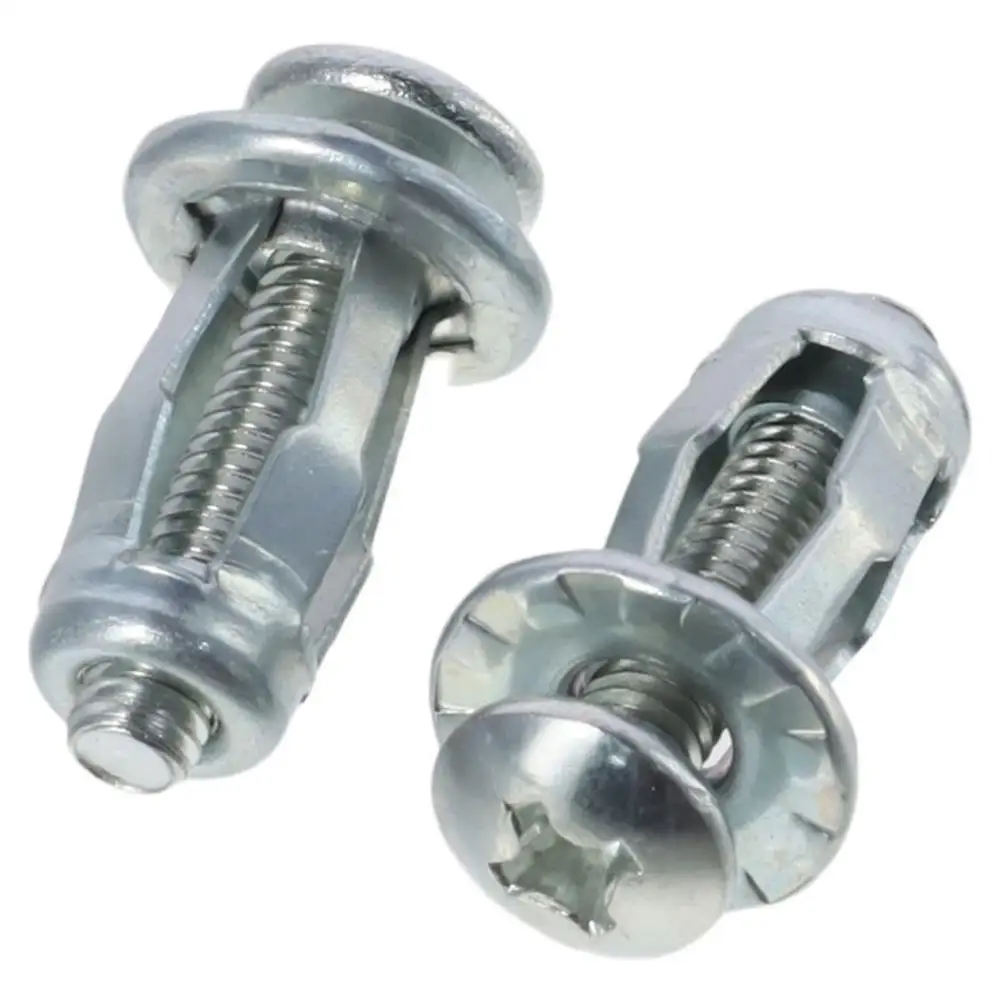 12 шт. M4 X 20 гайки с винтами Лепестковые винты анкеры полые стены железная оболочка