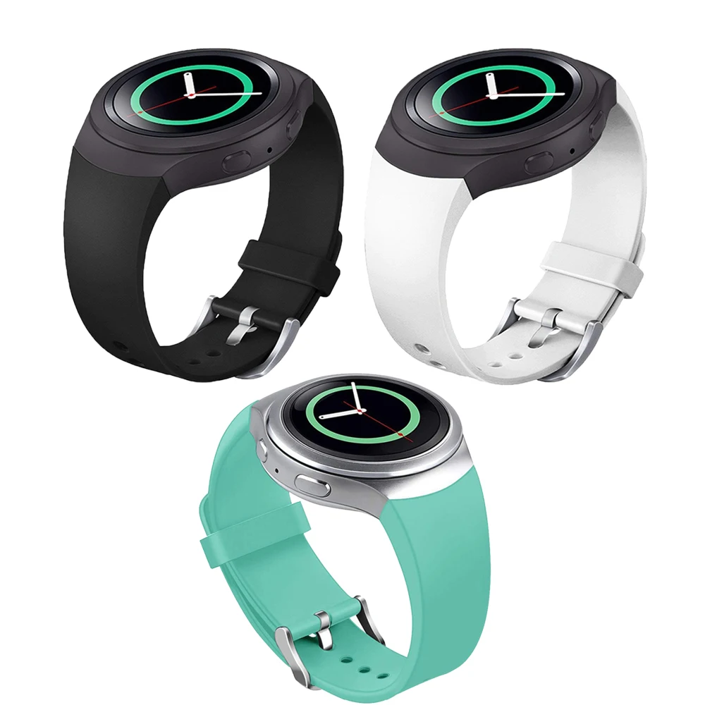

Ремешок спортивный для Samsung Galaxy Gear S2 band R720 R730, силиконовый браслет для смарт-часов