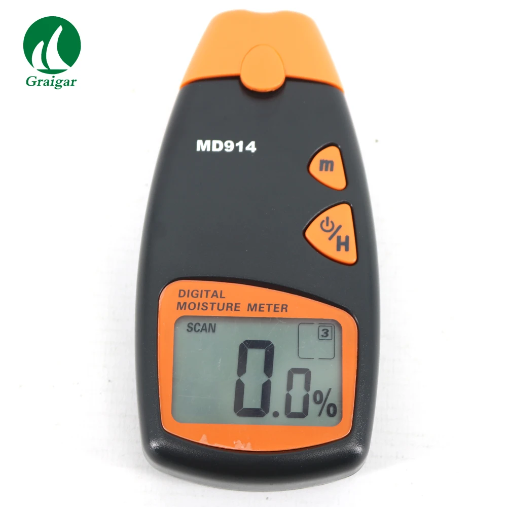 

MD914 Digital LCD Wood Moisture Meter Measuring Range: 2%~60%