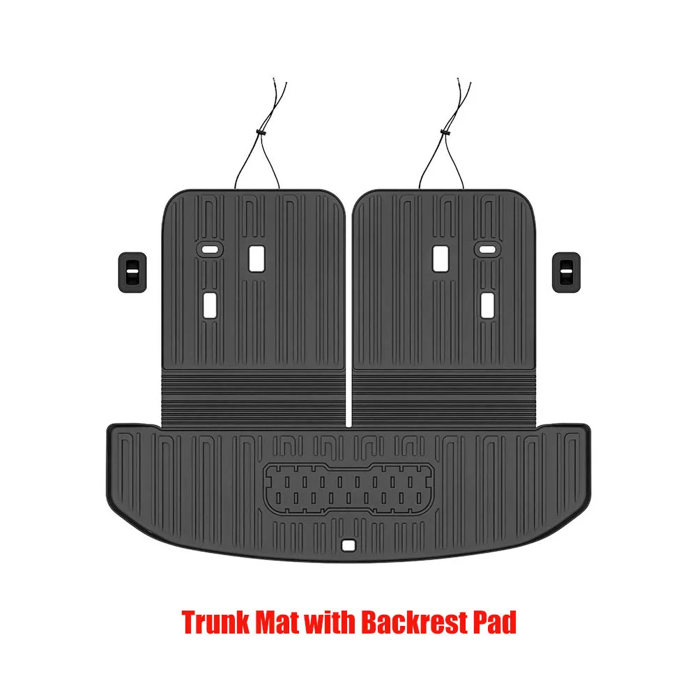 

Всепогодные коврики из ТПЭ, грузовой коврик с ковриками на спинку, аксессуары для Kia Sorento на 6/7 сидений 2021-2024 гг. 2025 г. (газ и гибрид)