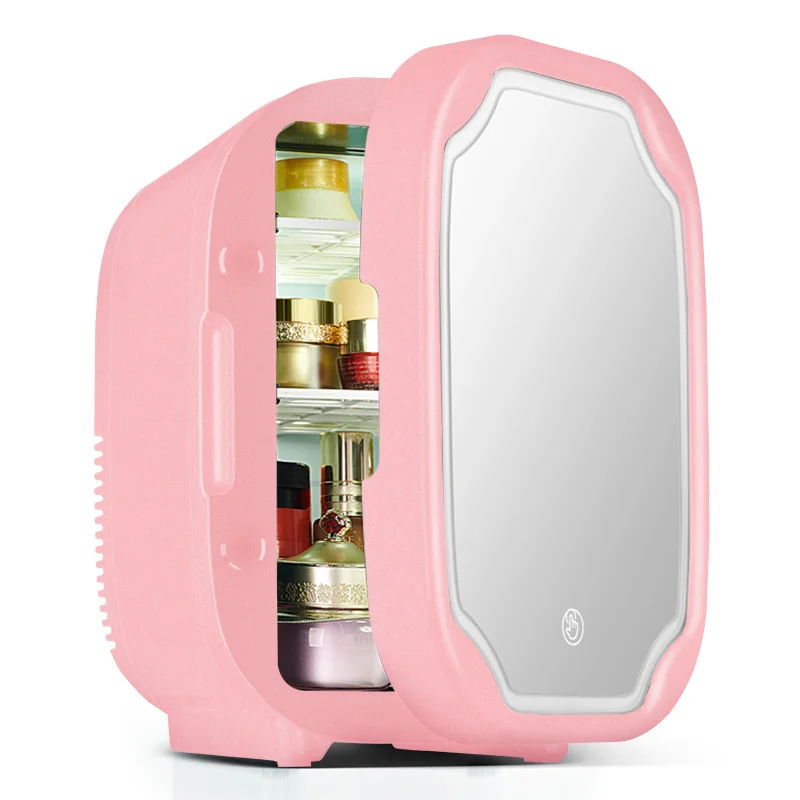

8L Portable Mini Beauty Refrigerator Multifunction Car Travel Refrigerator Face Cosmetics Fridge Cooling Heating Fridge Freezer