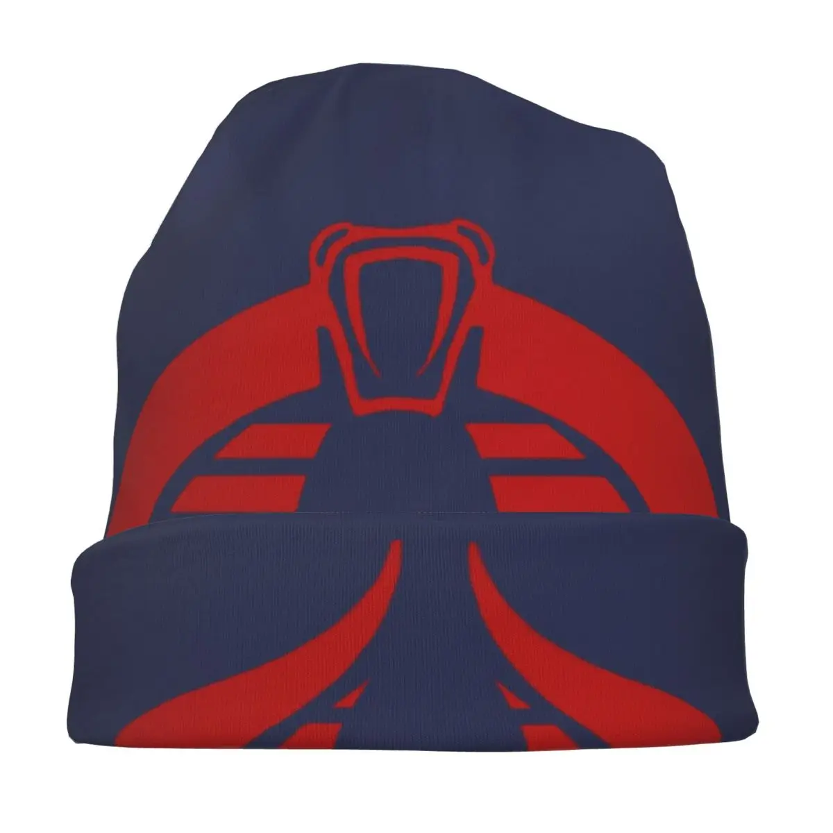 Кобра Ги Джо логотип теплая вязаная шапка модная шапочка осень зима уличные