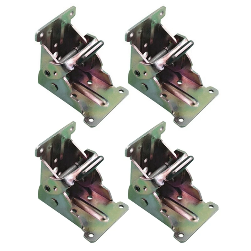

4Pcs Collapsible Support Frame Self-Locking Folding Table Chair Leg Brackets Hinges For Home Furniture Leg Hinge Bracket