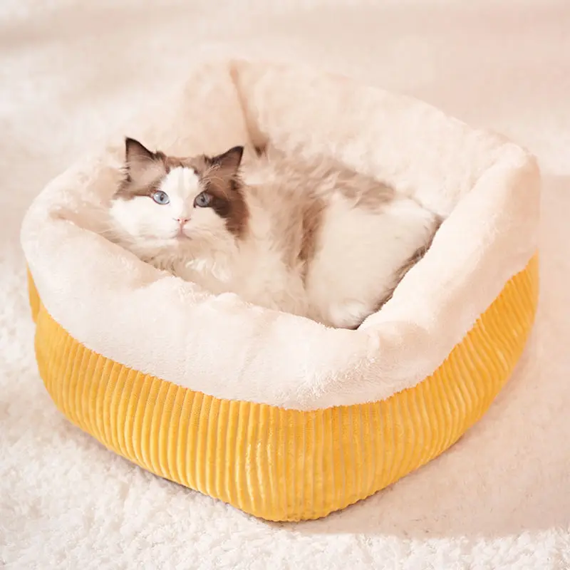 

Very Soft Cat Litter Warm and Comfortable Plush Deep Sleep Litter Four Seasons Universal Soft Cat Bed Kennel Mat Cat Supplies