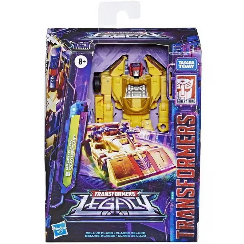 

TAKARA TOMY Transformers Toys 14cm Legacy Collection Deluxe Dragstrip Action Figure Model Toy Collection Hobby Gift
