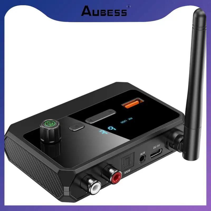 

5.3 Anti-interference Audio Adapter Energy Saving -compatible Adapter Dual Channel 2.4ghz Black