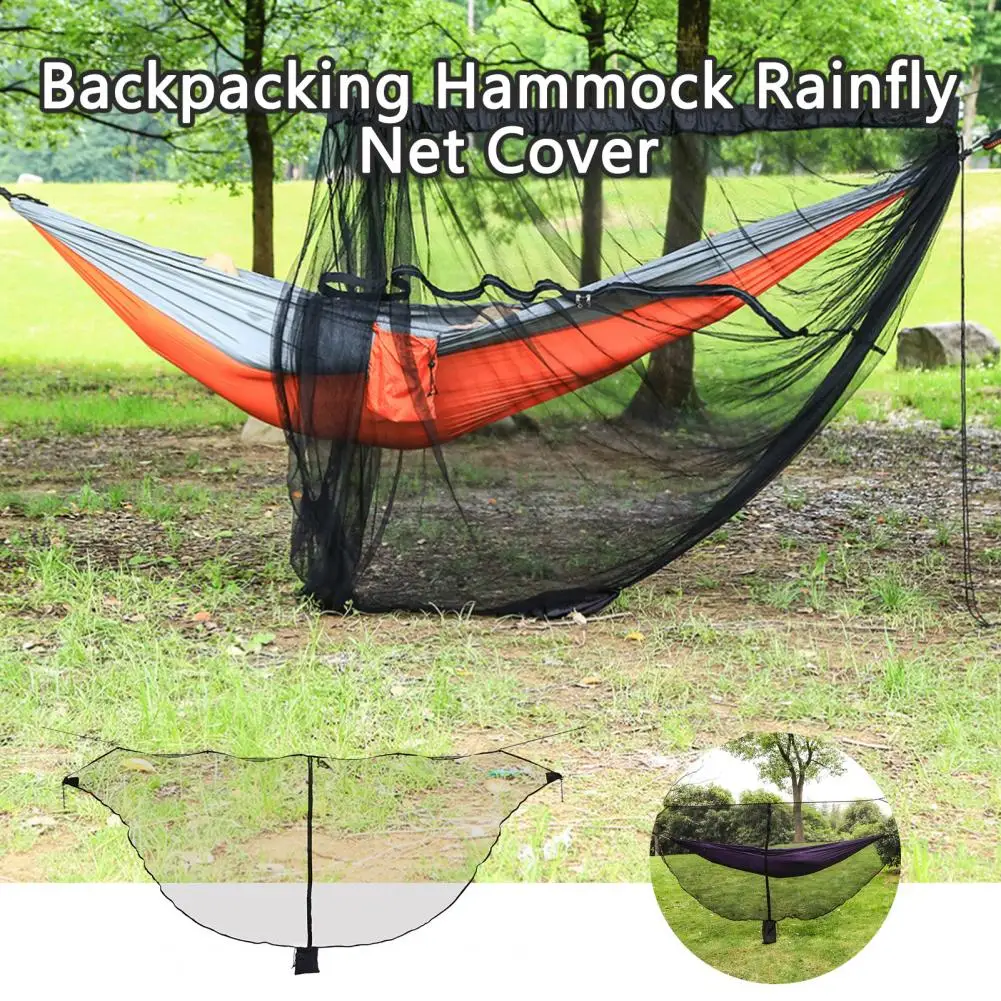 Сетчатый Чехол большой емкости прозрачный устойчивый к разрыву защитный тонкий сетчатый туристический гамак чехол Rainfly аксессуары для кемпинга