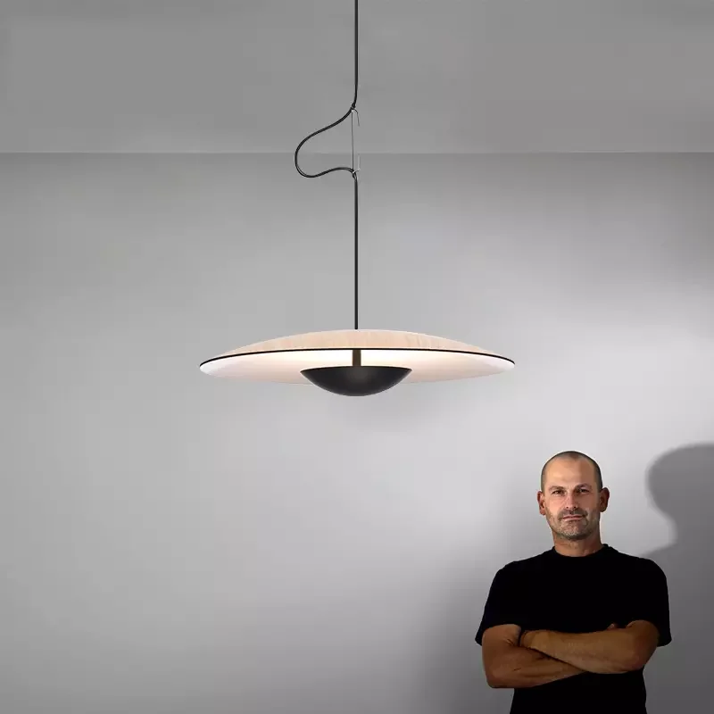 

Ginger Pendant light Nordic design lamp replica LED Decorative suspension lustre for Kitchen Coffee Indoor black pendant light