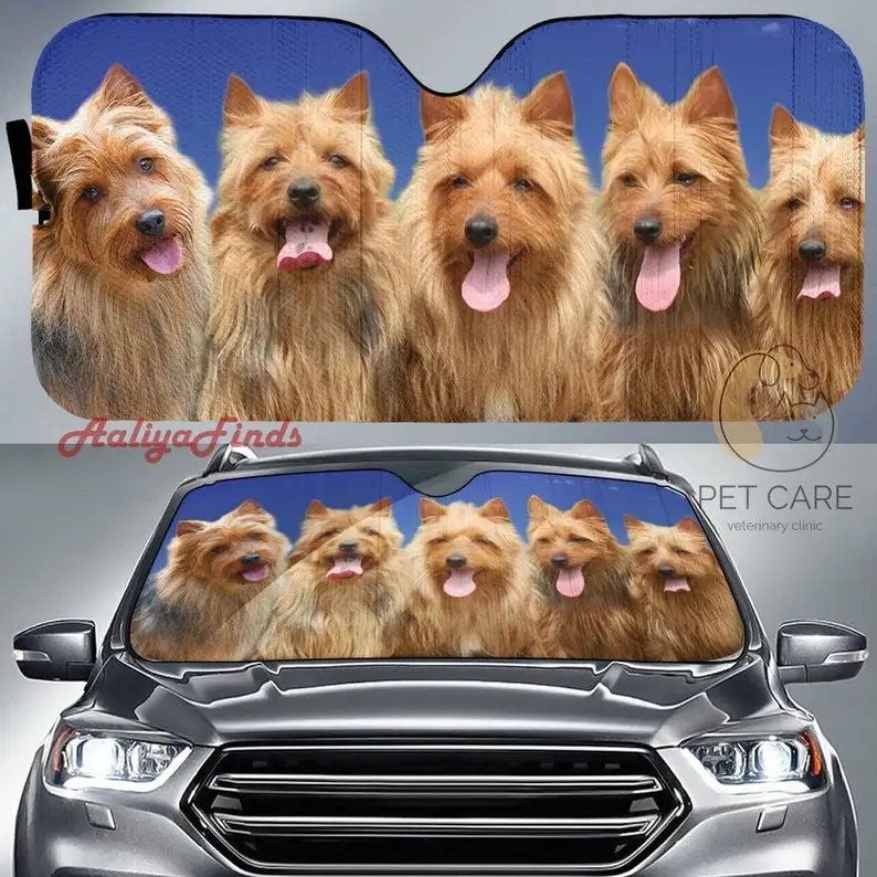 

Australian Terriers Car Windshield Auto Sun Shade Amazing Best Gift Ideas 2022