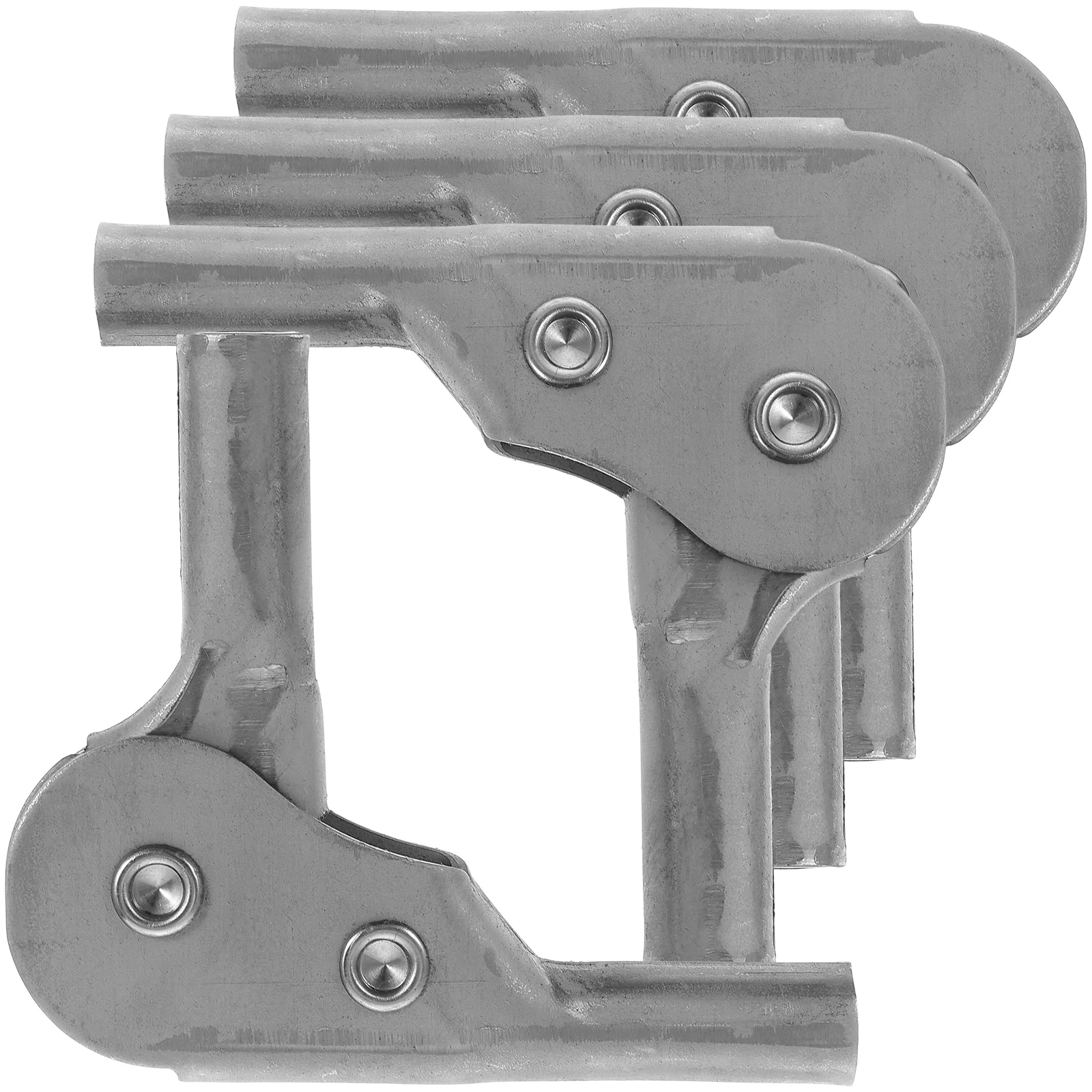 

4 Pcs Home Folding Hinge Accessories Sofa Hardwares Self-Locking Mounted Furniture Joint Hinges Iron Accessory