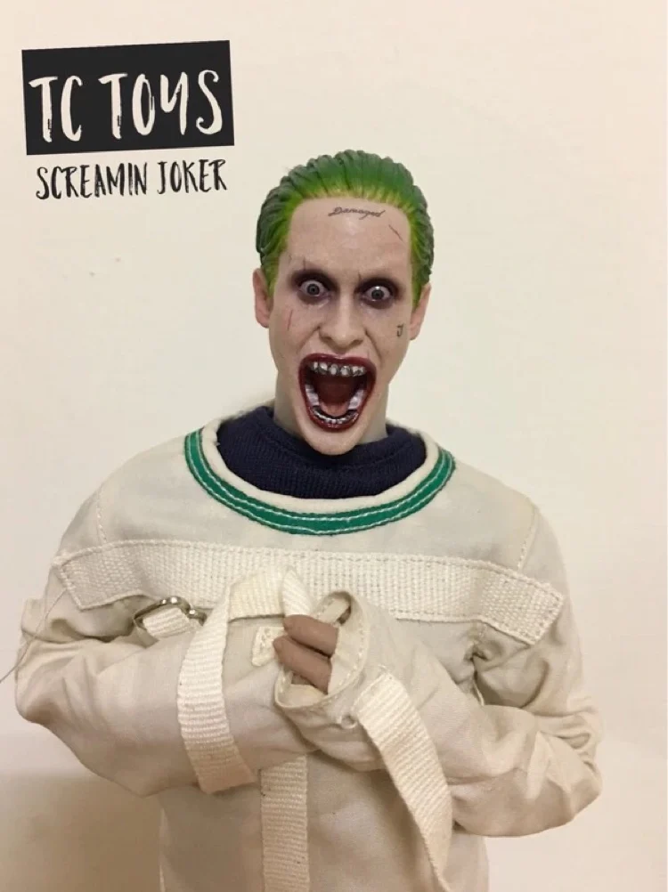 

В наличии 1/6 масштаб Master Leto клоун/смеющаяся версия Мужская голова скульптура для 12-дюймовых экшн-фигурок