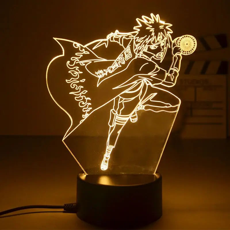 

Anime Naruto Uzumaki 3d Led Night Light Sasuke Kakashi Hatake Table Lamp Kid Bedroom Nightlight Itachi Uchiha 3d Night Lamp