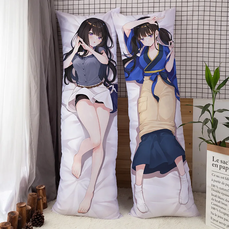 

Lycoris Recoil Takina Inoue Dakimakura Anime Pillow Case Cosplay Hugging Body Cartoon Accessories