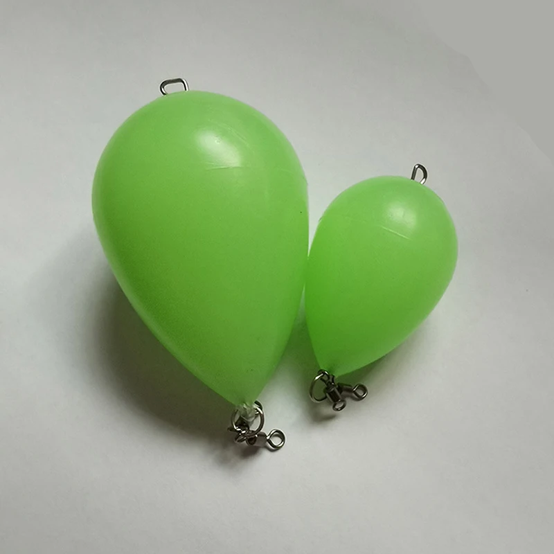 Светящиеся яйца поплавок для ночной рыбалки дальнее забрасывание вращающийся