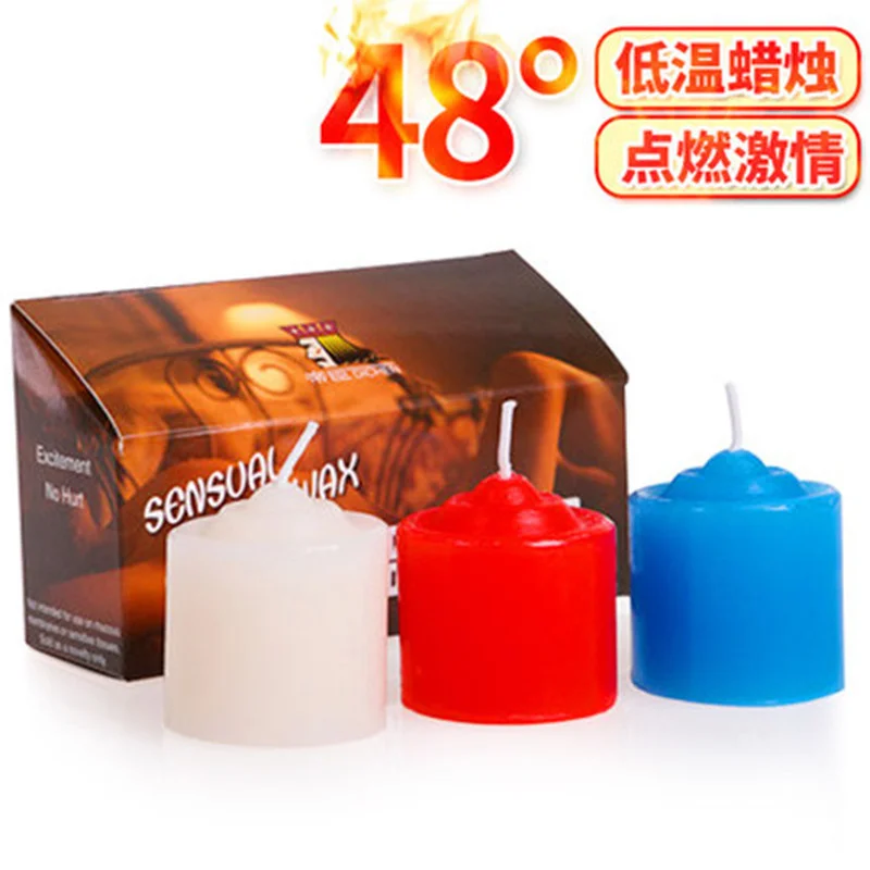 

Emperor Chen low temperature wax men's and women's SM sex toys props husband and wife share l candle game