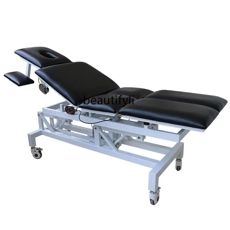 

Electric Physiotherapy Bed Lift Beauty Care Bed Beauty Salon Massage Couch Pressure Bone Setting Traditional Chinese Medicine