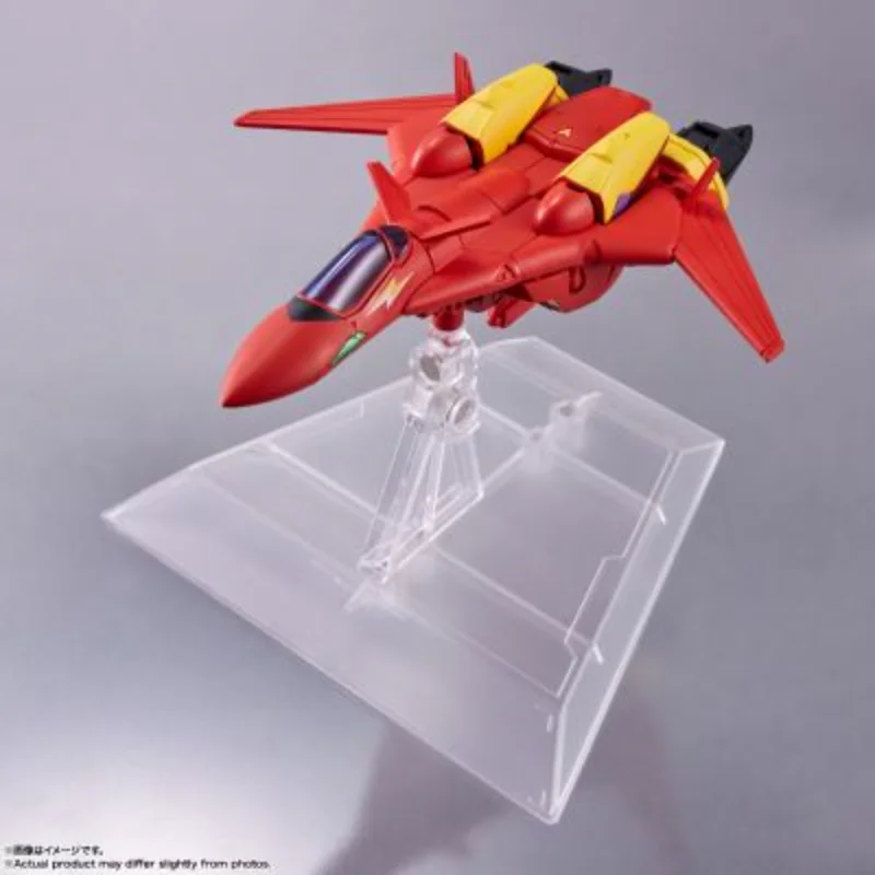 Фото BANDAI TINY SESSION VF-19 Custom Nekki Basara-Fire Valkyrie Фигурки Супер Размер Фортечи Макросс Аниме Модель Комплект №5