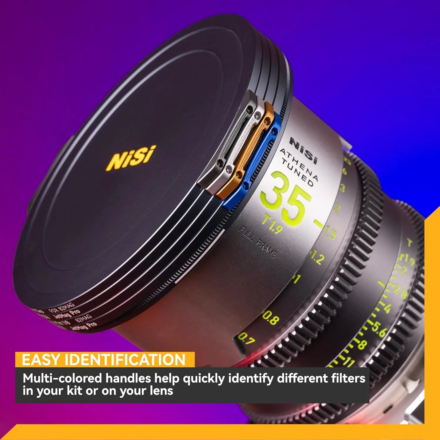 Фото Магнитный УФ-фильтр NiSi JetMag Pro 82 мм, блокирующий УФ-излучение до 390 нм, с нанопокрытием, отталкивающим воду, для защиты объектива камеры №4