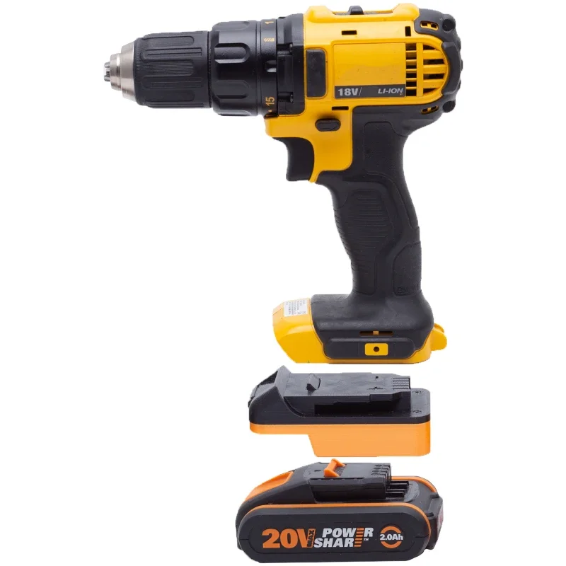 Адаптер/преобразователь для литий-ионных инструментов DeWalt 18/20 В в адаптер