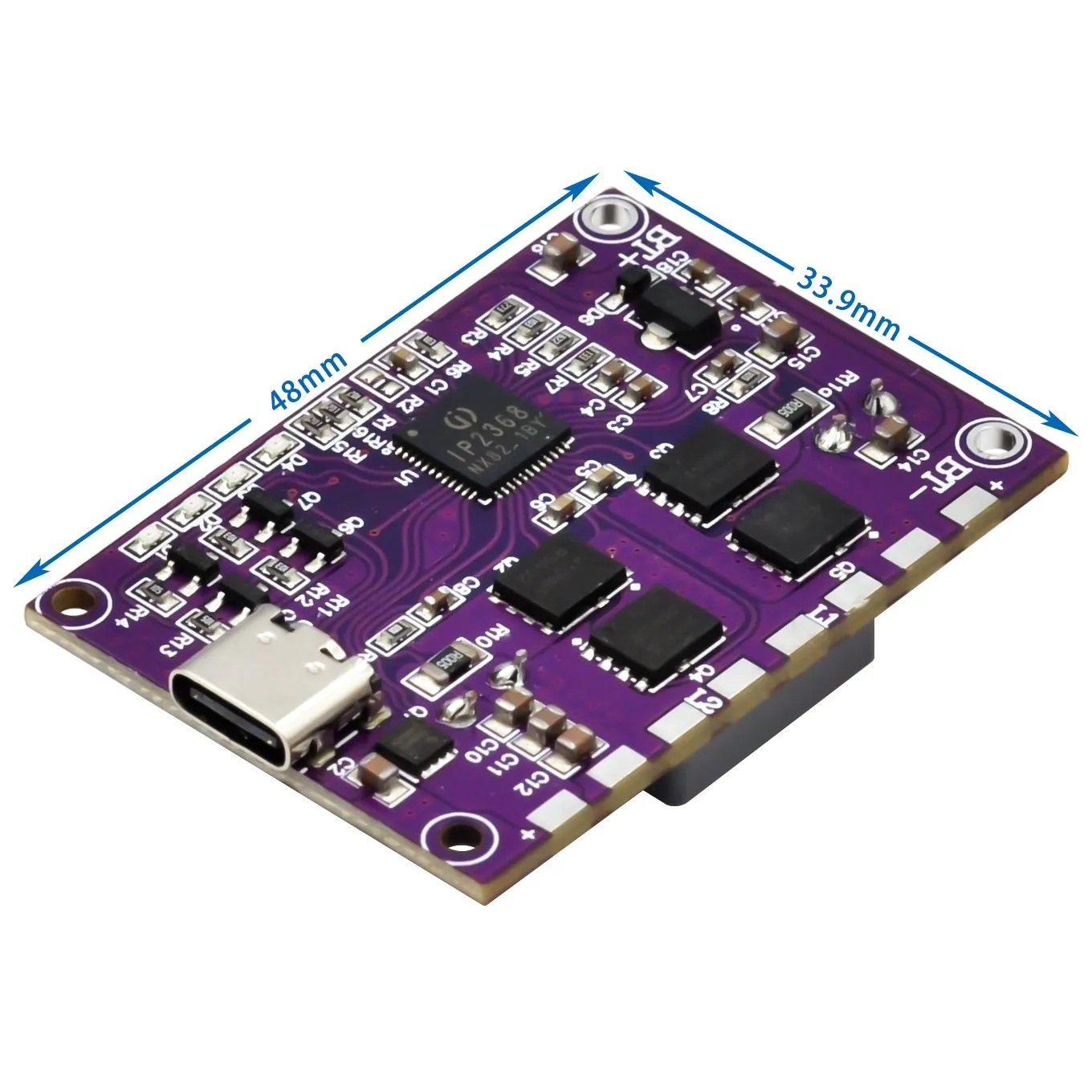 IP2368 двунаправленный модуль быстрой зарядки высокой мощности комплект печатной