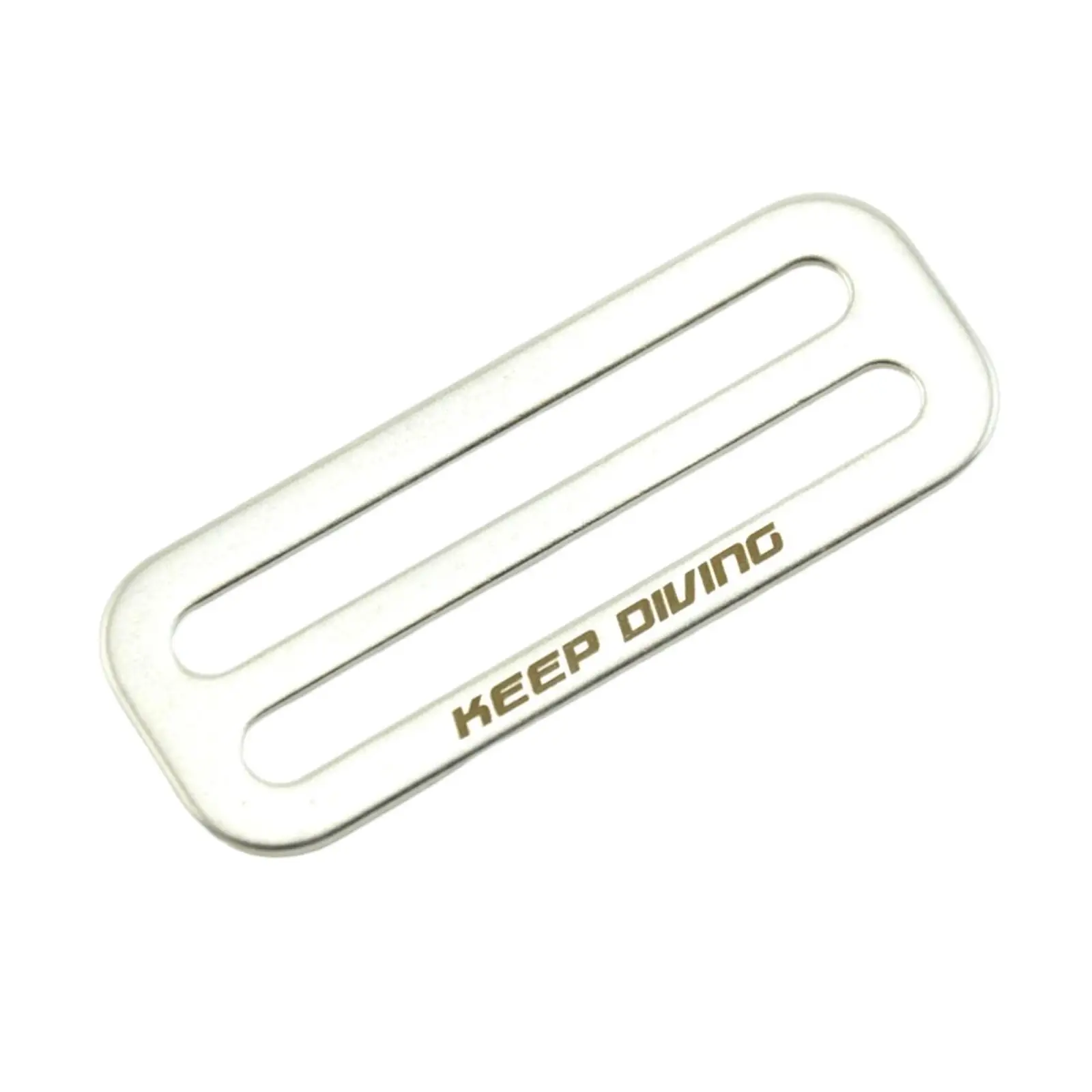 

2" Stainless Steel Scuba Weight Keeper for Divers Diving Snorkeling Bag Straps