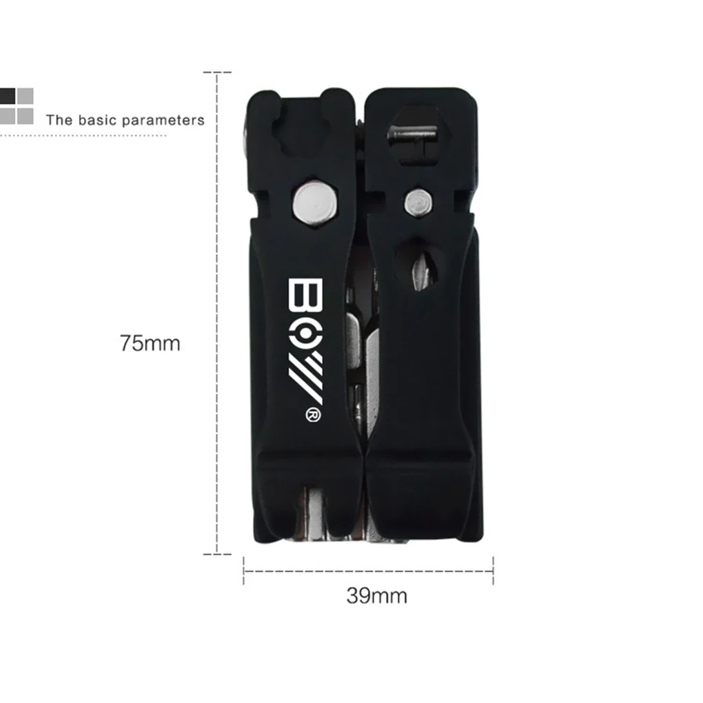 

Набор инструментов для ремонта велосипеда 19 в 1, инструменты для снятия брелоков, отвертки, шины, велосипеда, складной многофункциональный и...